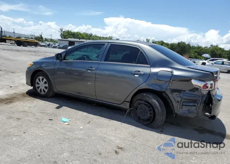 2013 Toyota Corolla Base from USA, damaged, VIN 2T1BU4EE5DC961732